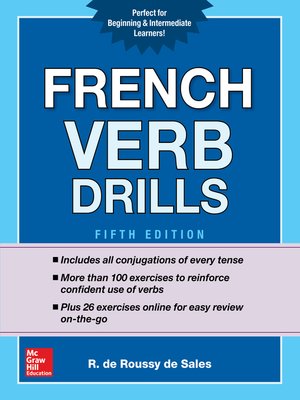 cover image of French Verb Drills
